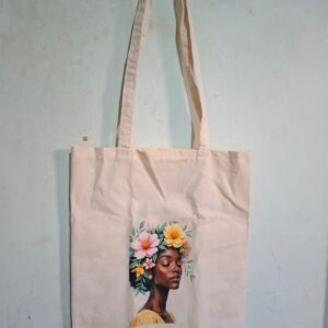 Ecobag Beleza Florestal - Algodão Cru com Arte Decalque