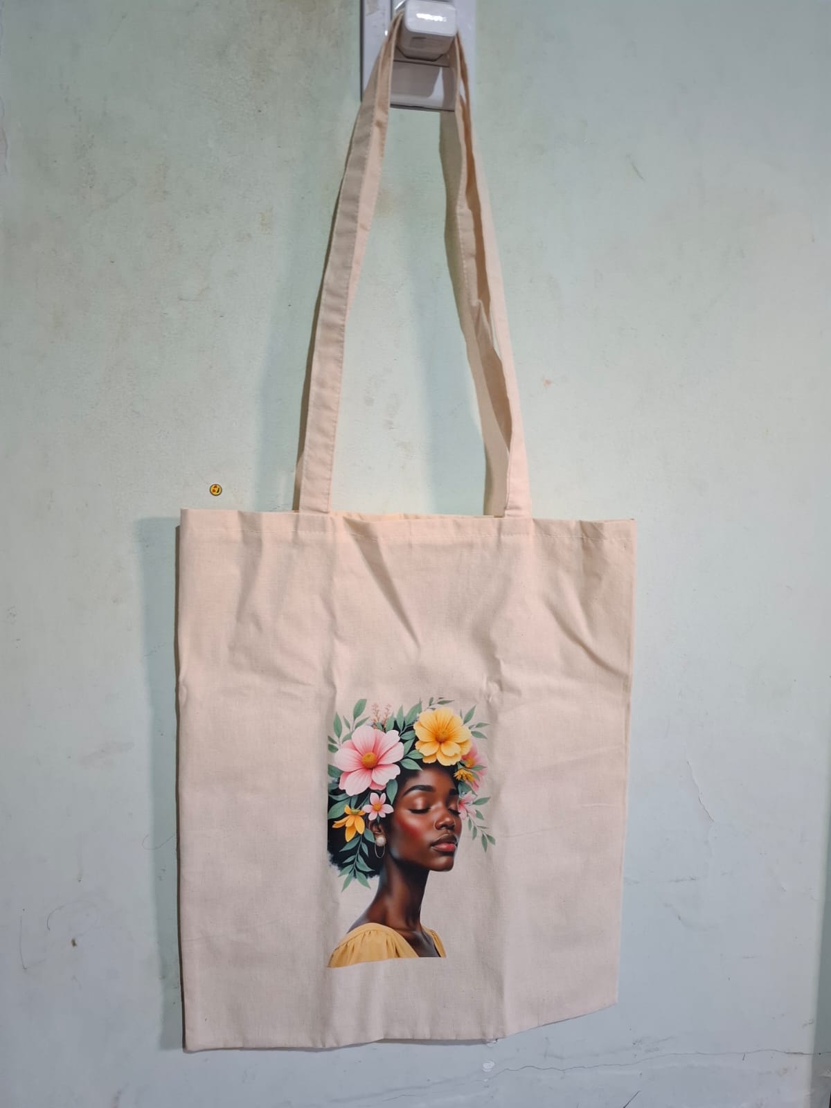 Ecobag Beleza Florestal - Algodão Cru com Arte Decalque
